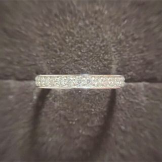 プラチナ 0.5ct pt950 ダイヤモンド　フルエタニティリング(リング(指輪))