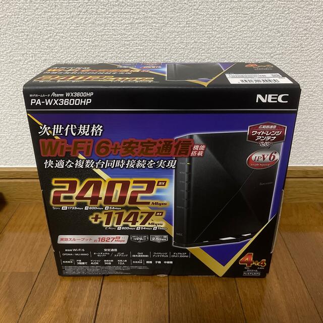 NEC Wi-Fi ルーター　Aterm PA-WX3600HP