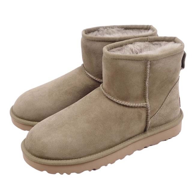 注文 未使用 アグ UGG ブーツ CLASSIC MINI 2 ショートブーツ ムートン