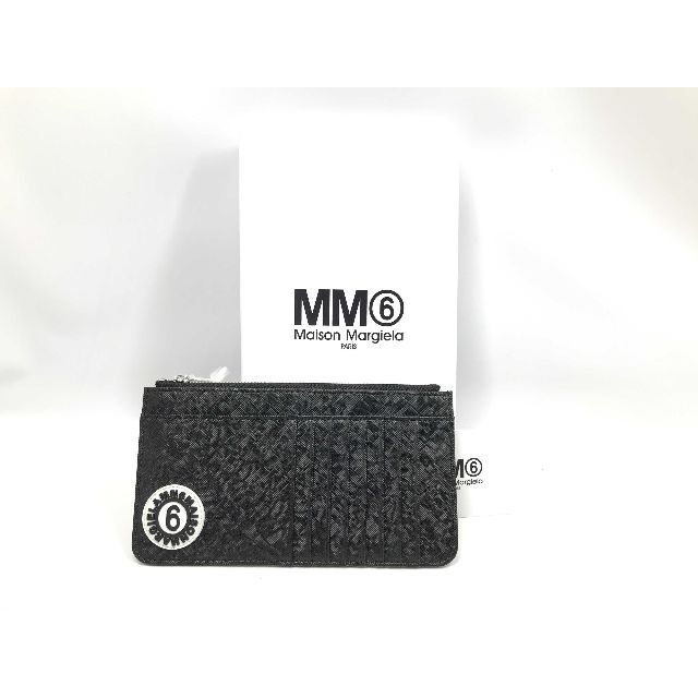 新品・未使用】MM6 メゾンマルジェラ レザー 長財布 カードケース