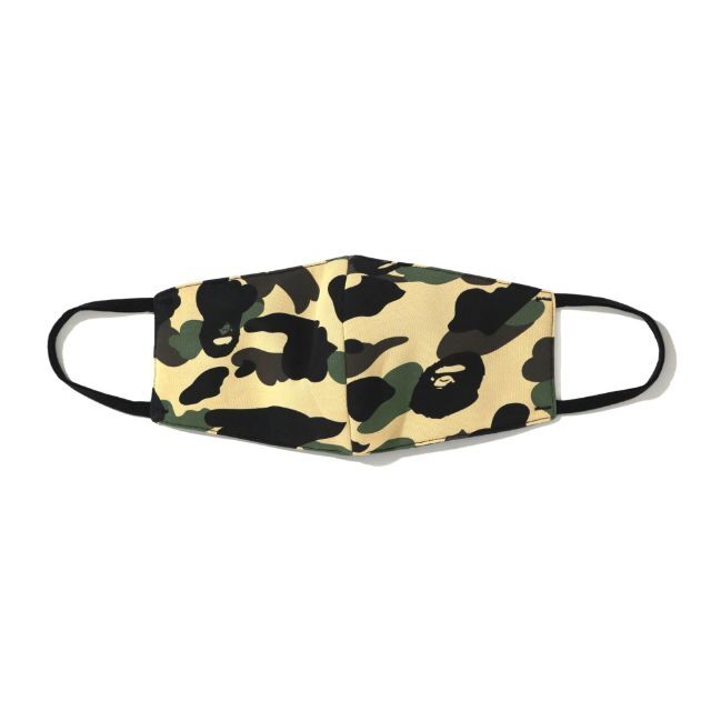 BAPE 1ST CAMO MASK エイプ マスク APE イエロー