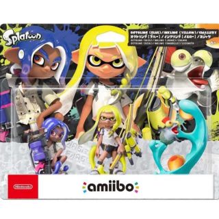 新品　amiibo　トリプルセット　インクリング／オクトリング／コジャケ(ゲームキャラクター)