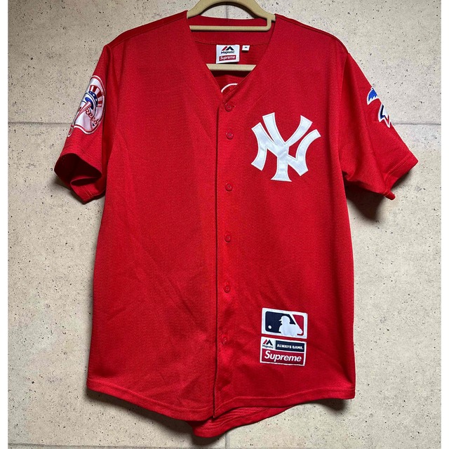 supreme yankees baseball jersey うファッション メンズ | bca.edu.gr