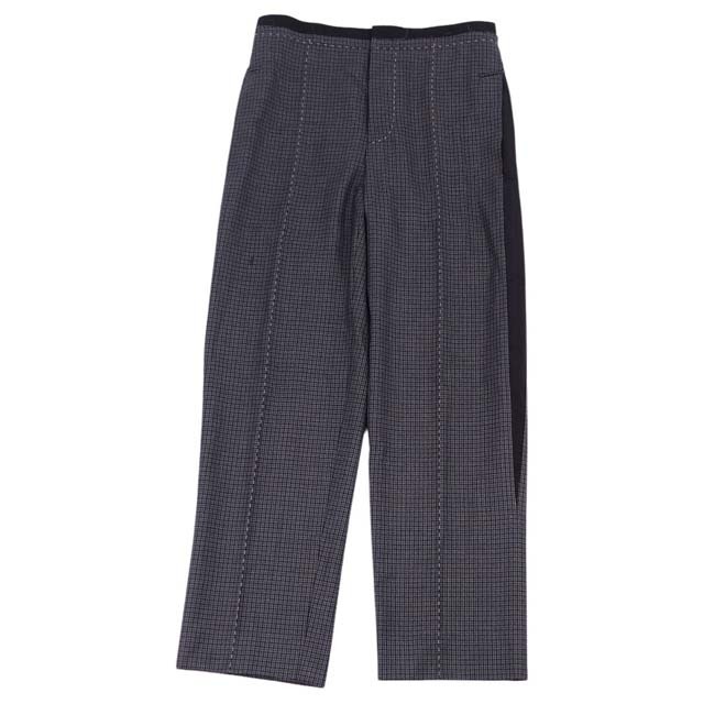 MAISON MARGIELA 4 グレーベージュ ウール トラウザー パンツ