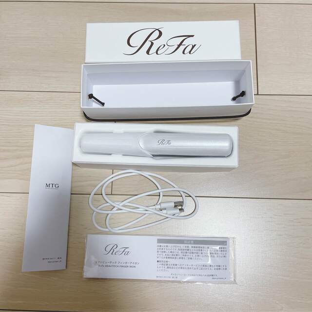 ReFa - 未使用品 ReFa BEAUTECH FINGER IRON ミニアイロンの+