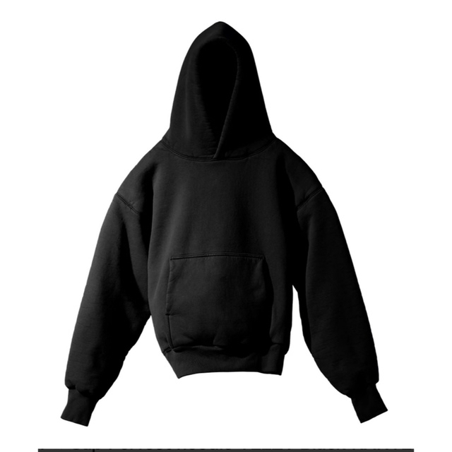 yeezy gap perfect hoodie black XSサイズ