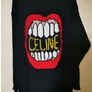 CELINE 21ss ダンシングキッドコレクション　ルーズクルーネックセーター