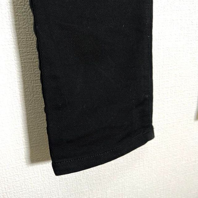 【ロシェル】スキニー ラインパンツ（XXL）黒 ブラック オシャレ 5