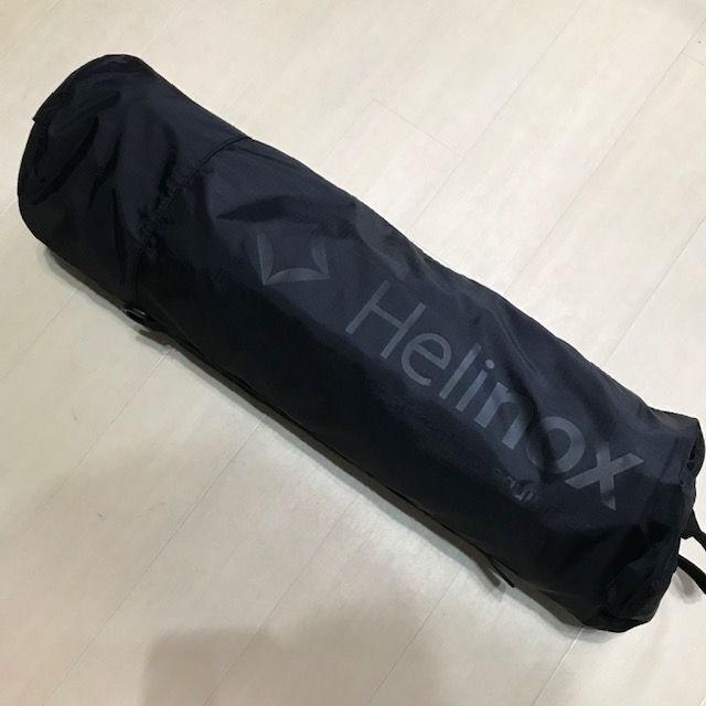 室内のみ使用 Helinox ヘリノックス コットワン ブラックアウト 廃盤