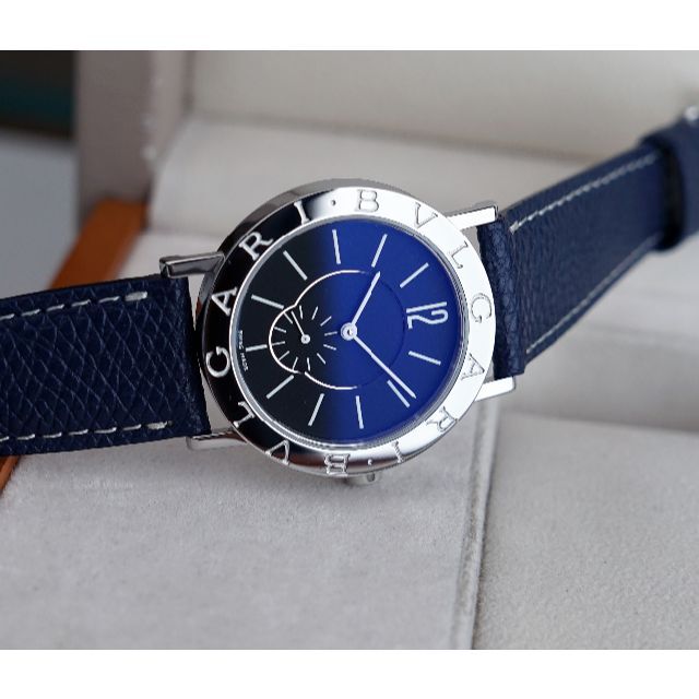 BVLGARI - 美品 ブルガリ ブルガリ BB33SL スモールセコンド メンズ Bvlgari