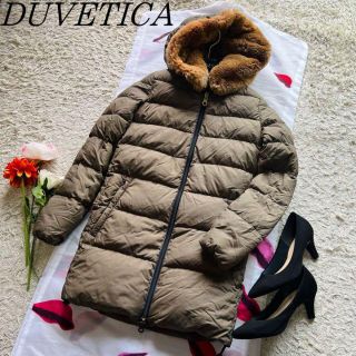 値下げしました　DUVETICA Carys ダウンコート　ラビットファー