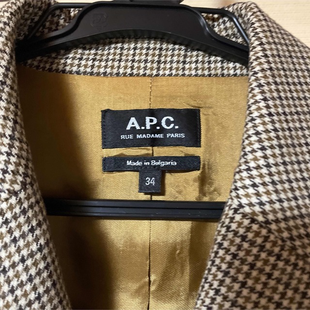 A.P.C(アーペーセー)の【値下げ】A.P.C. アーペーセー　ダブルジャケット レディースのジャケット/アウター(テーラードジャケット)の商品写真