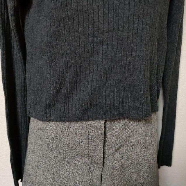 Bershka(ベルシュカ)のBershka・knitwear ベルシュカ ショート丈 ニットセーター Ｌ レディースのトップス(ニット/セーター)の商品写真