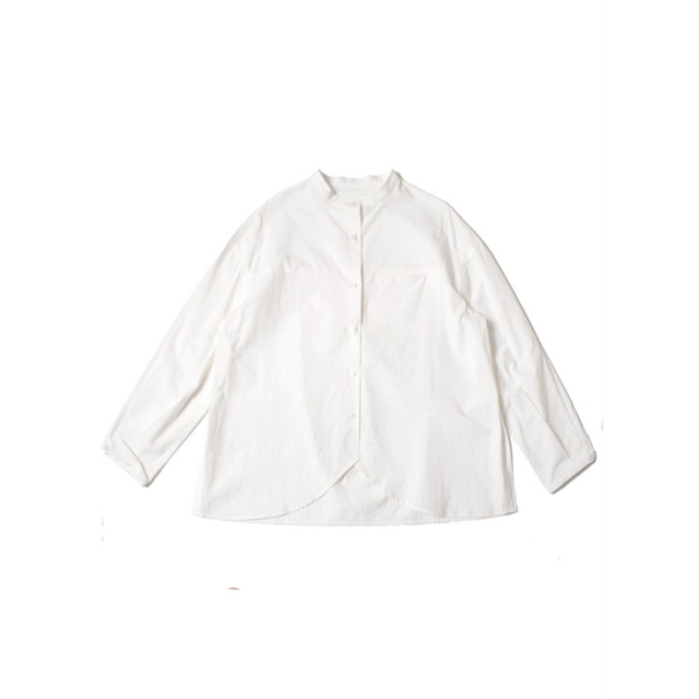 ＊再値下げしました＊試着のみ aluna Stand collar shirt レディースのトップス(シャツ/ブラウス(長袖/七分))の商品写真