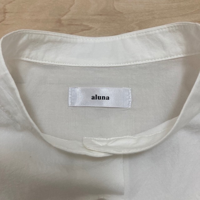 ＊再値下げしました＊試着のみ aluna Stand collar shirt レディースのトップス(シャツ/ブラウス(長袖/七分))の商品写真