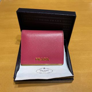 プラダ(PRADA)のお値下げ！プラダ　二つ折り財布　お箱なし(財布)