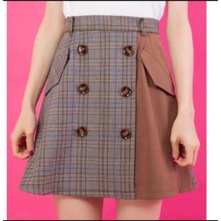 セシルマクビー(CECIL McBEE)の【美品】CECILMcBEE  チェックスカート(ミニスカート)