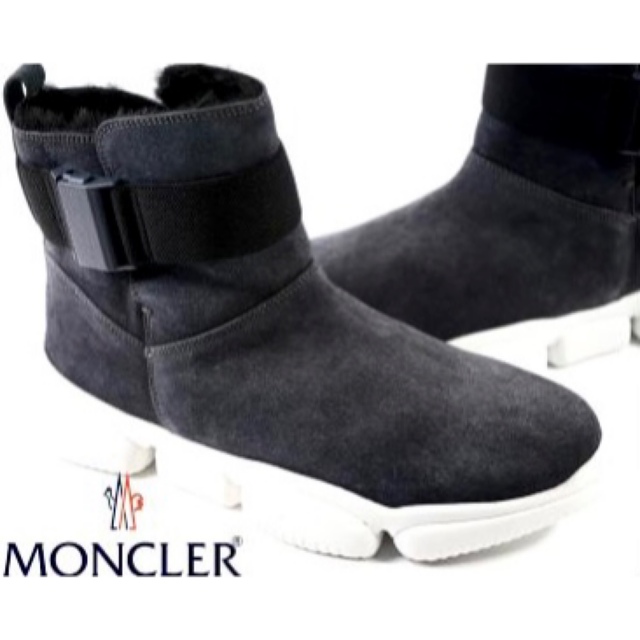 新品未使用 MONCLER モンクレール BONO STIVALE グレー 40