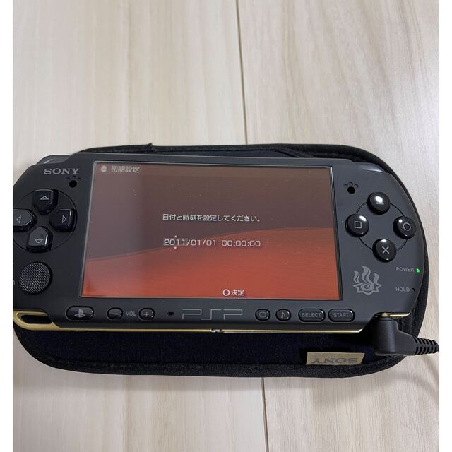 PlayStation Portable(プレイステーションポータブル)のSONY PlayStationPortable PSP-3000 MHB エンタメ/ホビーのゲームソフト/ゲーム機本体(携帯用ゲーム機本体)の商品写真