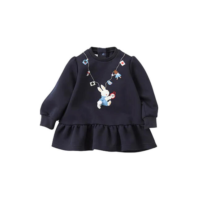 最新最全の ファミリア うさぎ 刺繍 チュニック ブラウス Tシャツ opri.sg