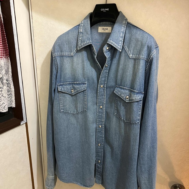 CELINE デニムシャツ メンズ トップス polariswdc.com