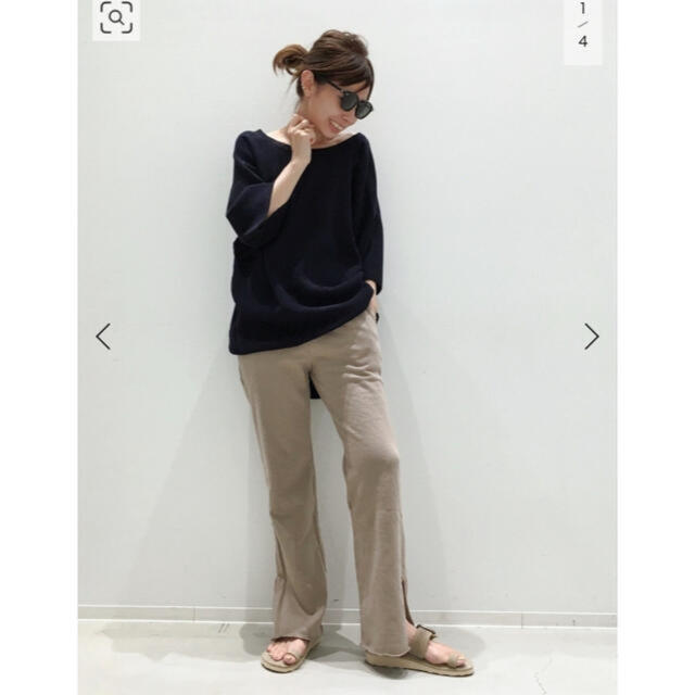 L'Appartement DEUXIEME CLASSE(アパルトモンドゥーズィエムクラス)のL'Appartement  GOOD GRIEF SWEAT PANTS レディースのパンツ(カジュアルパンツ)の商品写真