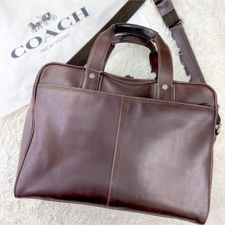 コーチ(COACH)のコーチ ビジネスバッグ 2way トランスアトランティック ラージ レザー(ビジネスバッグ)