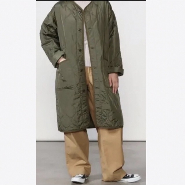 1476 ORCIVAL / オーシバル キルトノーカラーコート 1 今季-