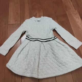 プチバトー(PETIT BATEAU)の【最終値下げ】プチバトー　ハイネックワンピース5ans110cm(ワンピース)