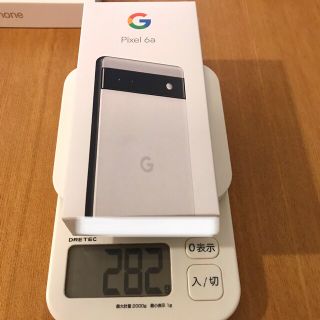 グーグルピクセル(Google Pixel)の新品未使用24h内発送　Google Pixel 6a Chalk 128 GB(スマートフォン本体)