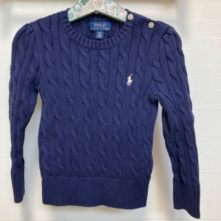 ラルフローレン(Ralph Lauren)のRalphLauren　リブ編みセーター(ニット)