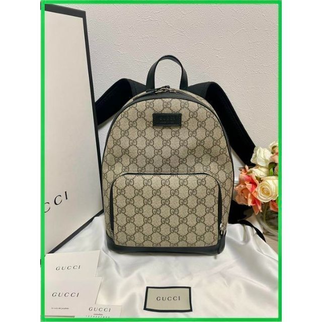 GUCCI グッチ リュック GGスプリーム キャンバス スモール バック