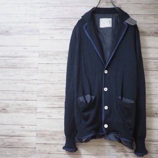 サカイ(sacai)のsacai man 12AW ニットカーディガンジャケット(カーディガン)