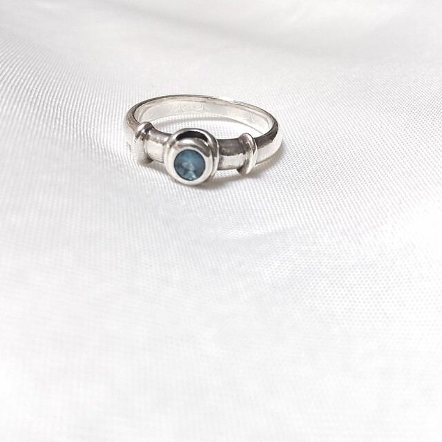 ブルートパーズ 5号 指輪 レディースのアクセサリー(リング(指輪))の商品写真