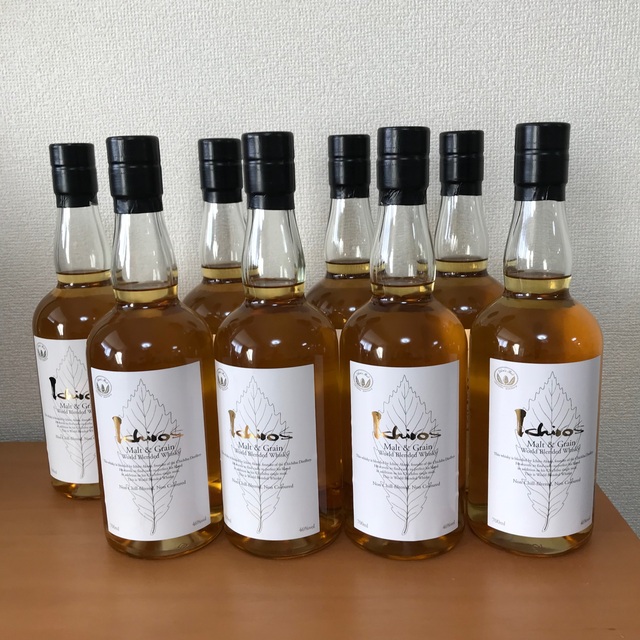 イチローズモルト&グレーンホワイトラベル700ml 8本セット 直送商品