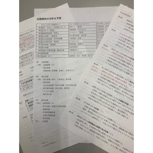 建築設備士製図(電気選択)対策用オリジナルテキスト過去5年分 建築設備士製図(電気選択)対策用オリジナルテキスト過去5年分