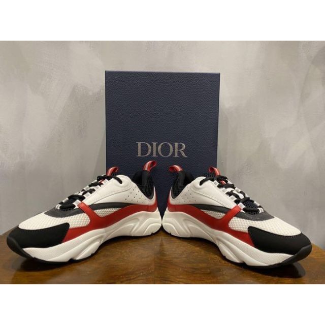 新品 DIOR HOMME レザースニーカー 41サイズ NCL-