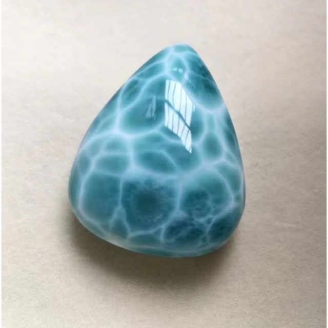 速くおよび自由な 【天然】ラリマー 15.9g ルース 各種パーツ - www