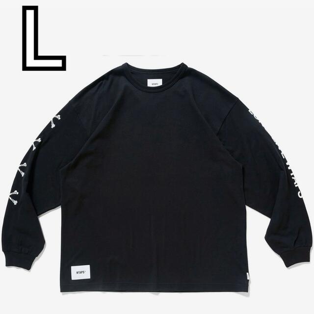 W)taps(ダブルタップス)のL WTAPS LXLXW / LS / COTTON BLACK LARGE メンズのトップス(Tシャツ/カットソー(七分/長袖))の商品写真