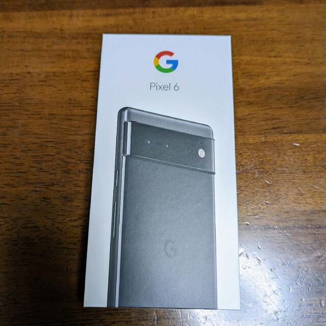 Google Pixel(グーグルピクセル)のPixel6　Stormy Black　空箱 スマホ/家電/カメラのスマートフォン/携帯電話(その他)の商品写真