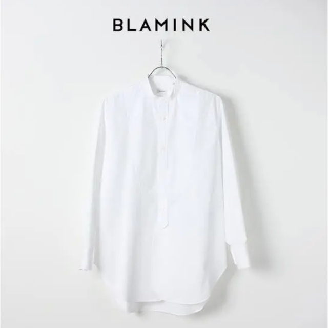 専用　BLAMINK ブラミンク　ノーカラーシャツ36