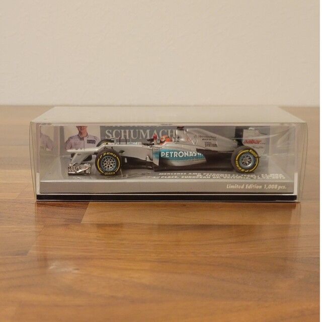 Minichamps 1/43 メルセデスAMG W03 M.シューマッハ - ミニカー