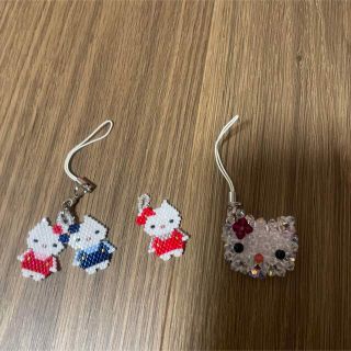 ハンドメイド　チャームandストラップ(キャラクターグッズ)