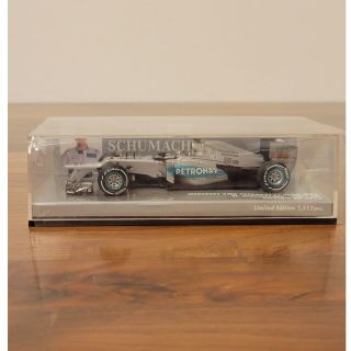 ピーエムエー(PMA)のﾐﾆﾁｬﾝﾌﾟｽ ﾒﾙｾﾃﾞｽAMG W03 M.ｼｭｰﾏｯﾊ(ミニカー)