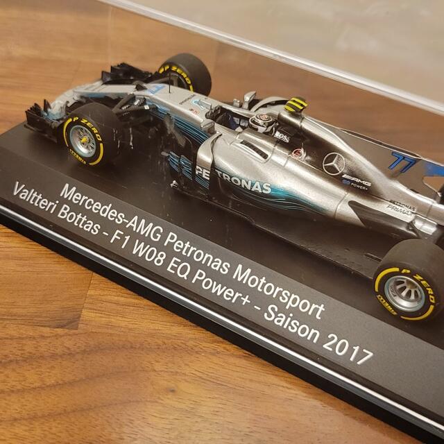 PMA 1/43 ﾒﾙｾﾃﾞｽAMG W08 V.ﾎﾞｯﾀｽ ﾒﾙｾﾃﾞｽBOX