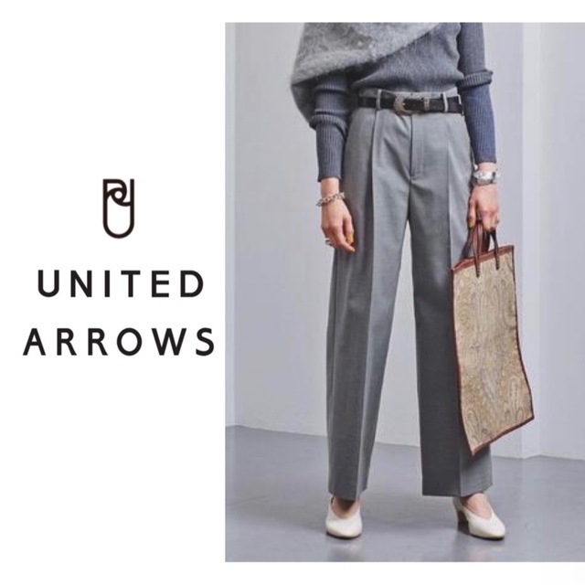 UNITED ARROWS UWSC T/R ストレートパンツ | フリマアプリ ラクマ