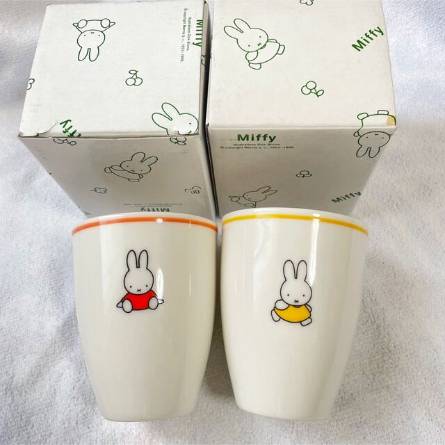 miffy(ミッフィー)のミッフィ　コップセット◡̈⃝︎⋆︎* インテリア/住まい/日用品のキッチン/食器(グラス/カップ)の商品写真