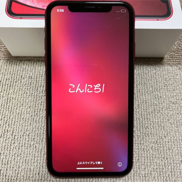iPhone - iPhone XR レッド 128GBの通販 by 無駄を無しに！'s shop