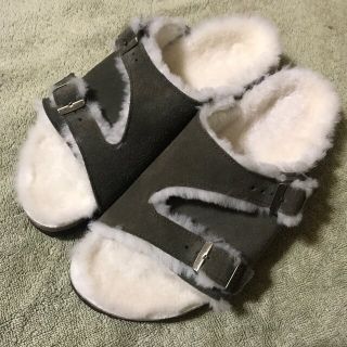 ビルケンシュトック(BIRKENSTOCK)の専用☆極美品☆ビルケンシュトック チューリッヒ 24.5cm ボア スウェード(サンダル)