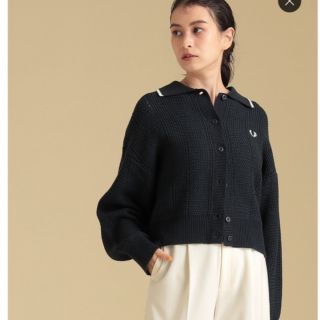 FRED PERRY - FRED PERRY × Ray BEAMS / 別注 カラー カーディガンの
